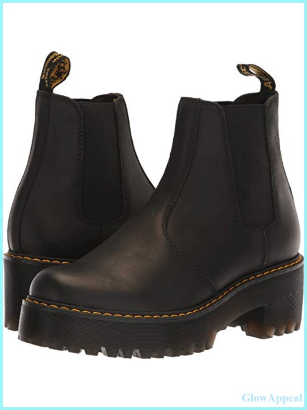 Dr. Martens Rometty Leather Heeled Chelsea Boot